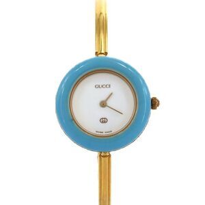 Gucci Change Ring GP M Size 1100-l GP Quartz